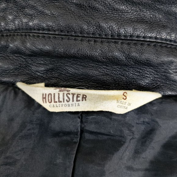 Hollister Vegan Leather Moto Jacket - Picture 13 of 15